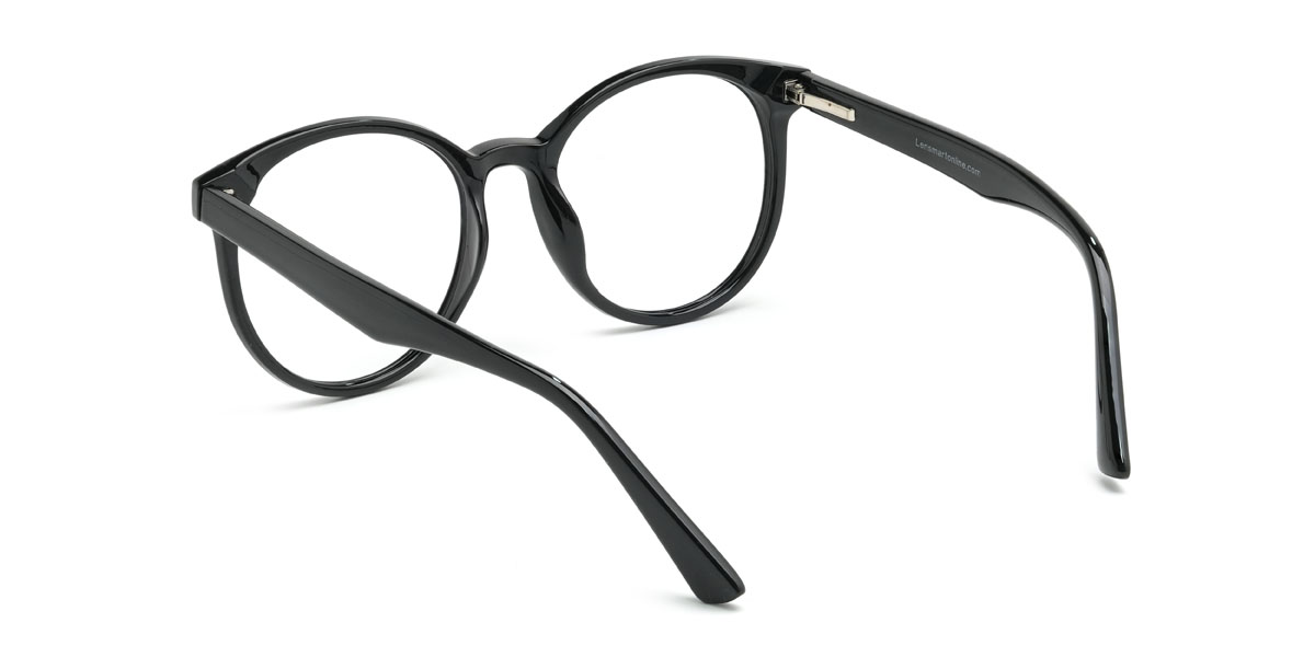Black Kojo Glasses - Round Glasses