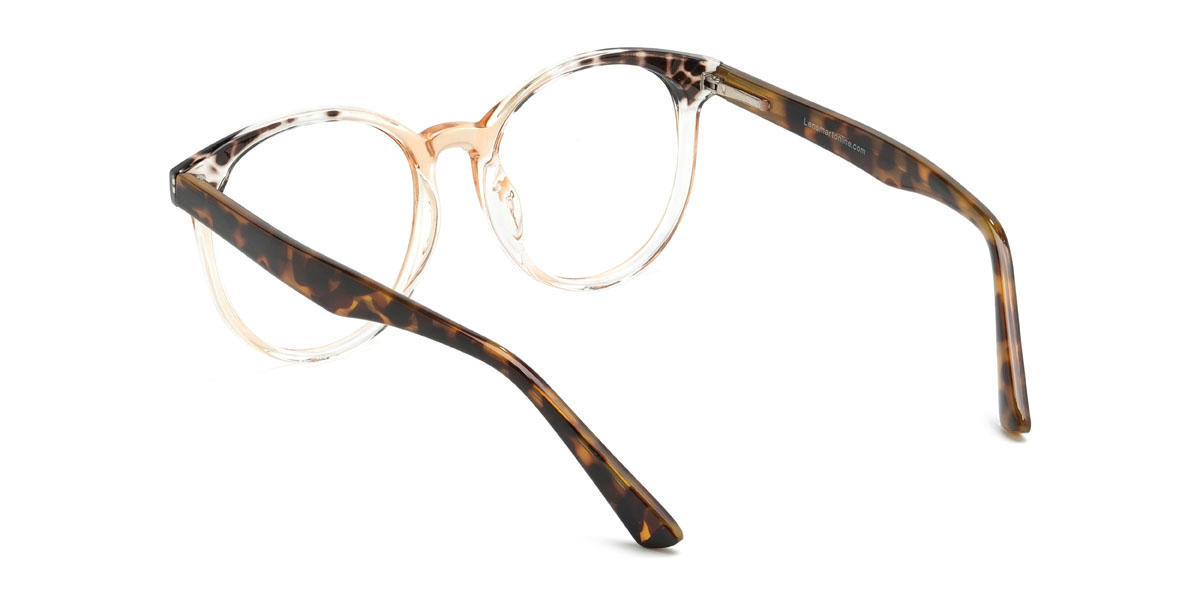 Tortoiseshell Beige Kojo Glasses - Round Glasses