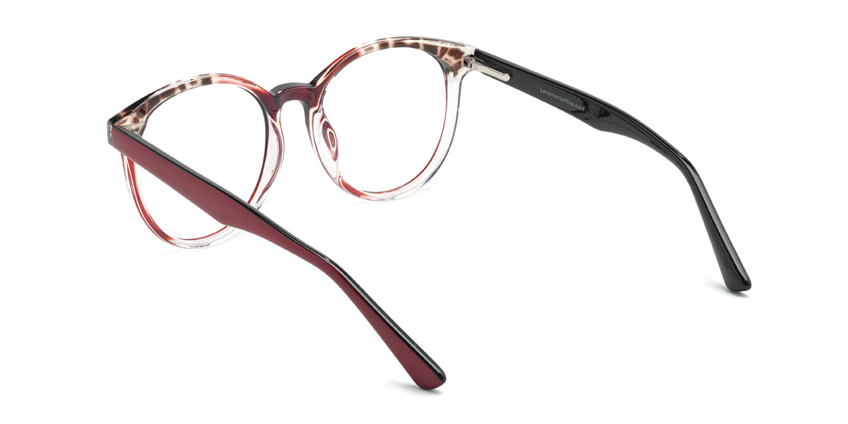 Red Kojo Glasses - Round Glasses