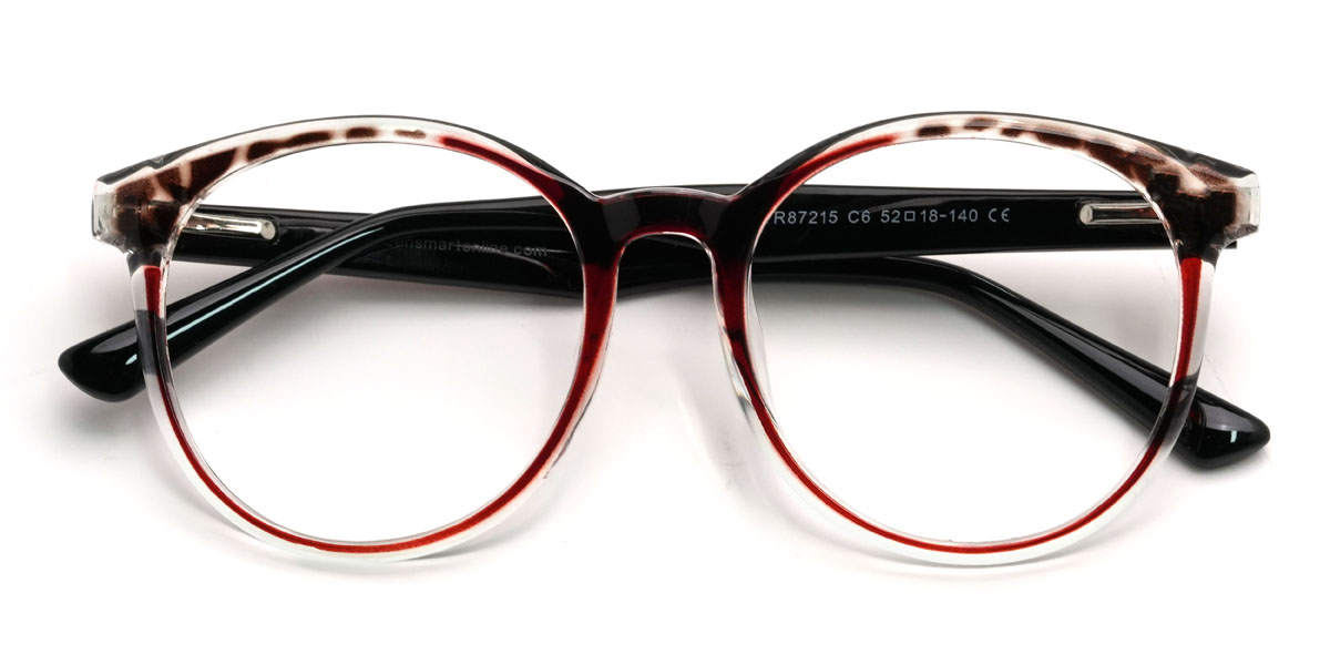 Red Kojo Glasses - Round Glasses