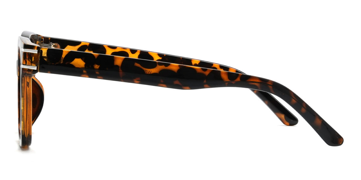 Tortoiseshell Fletcher Glasses - Rectangle Glasses