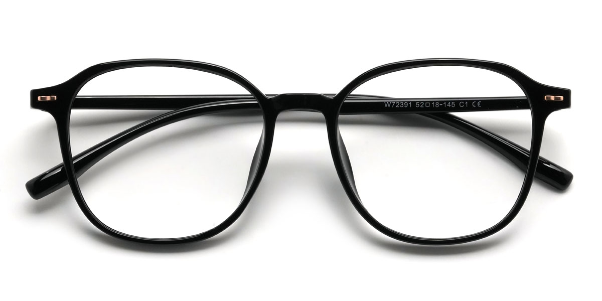 Noir Ziyad Lunettes - Square Glasses