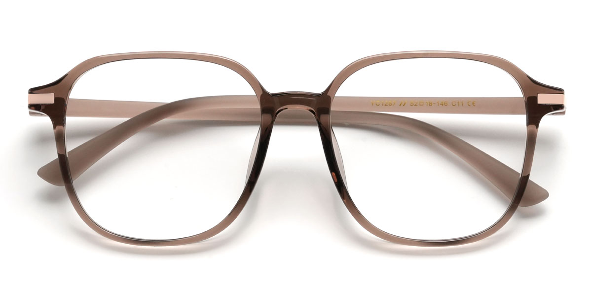 Marron Georges Lunettes - Square Glasses