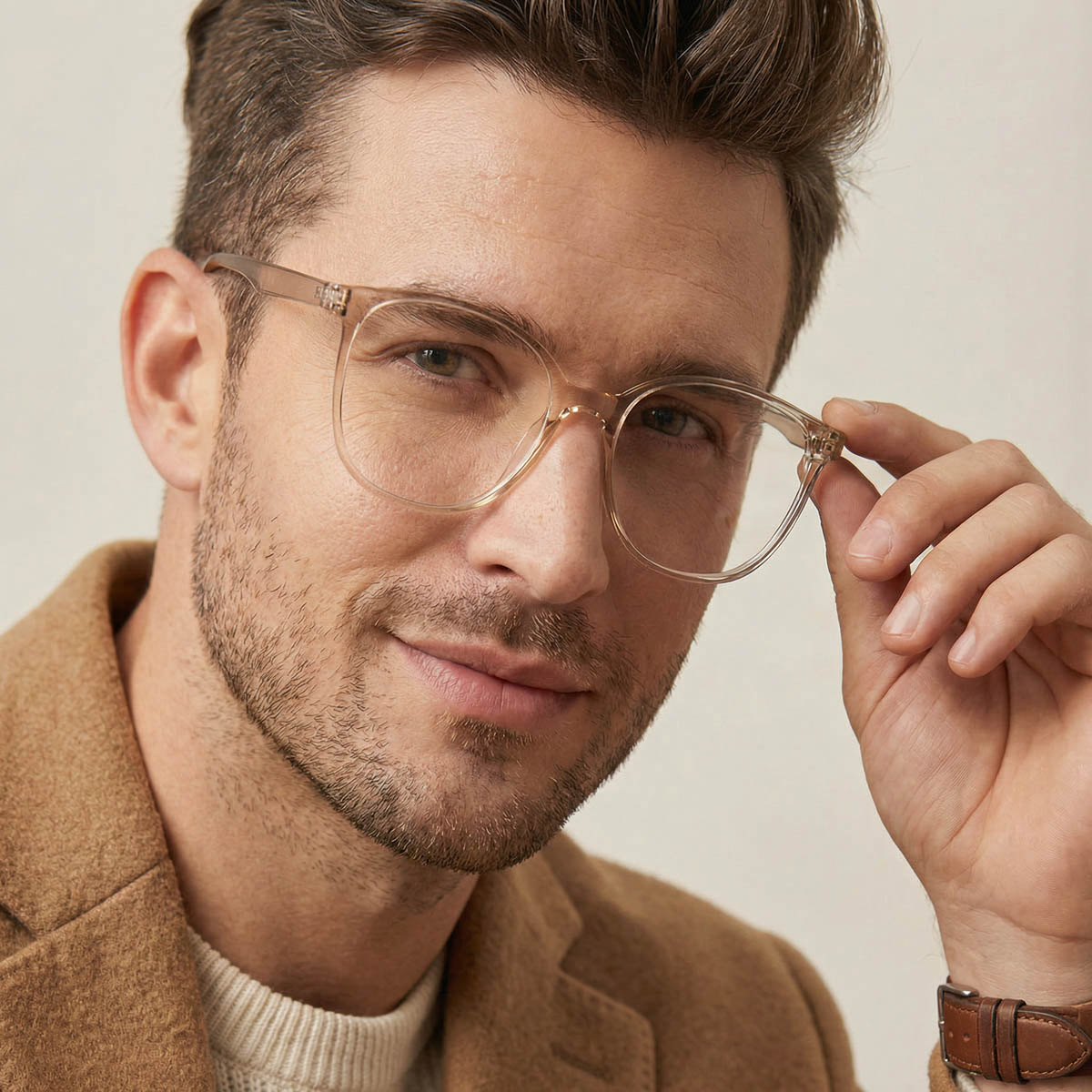 Degradado Tawny Marlin Gafas - Square Glasses