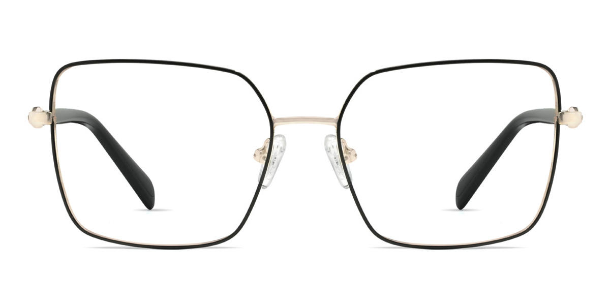 Negro Briana - Rectangle Glasses