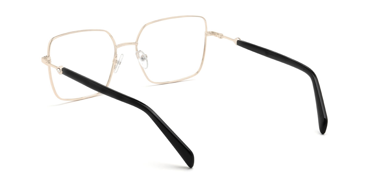 Schwarz Briana Brille - Rectangle Glasses