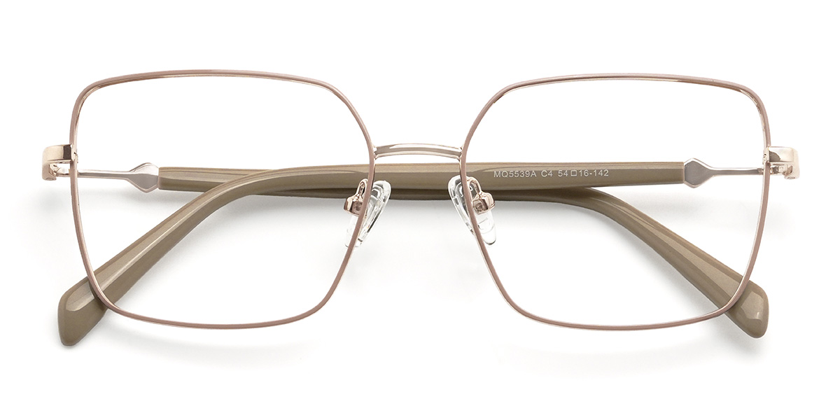 Cameo Braun Briana Brille - Rectangle Glasses