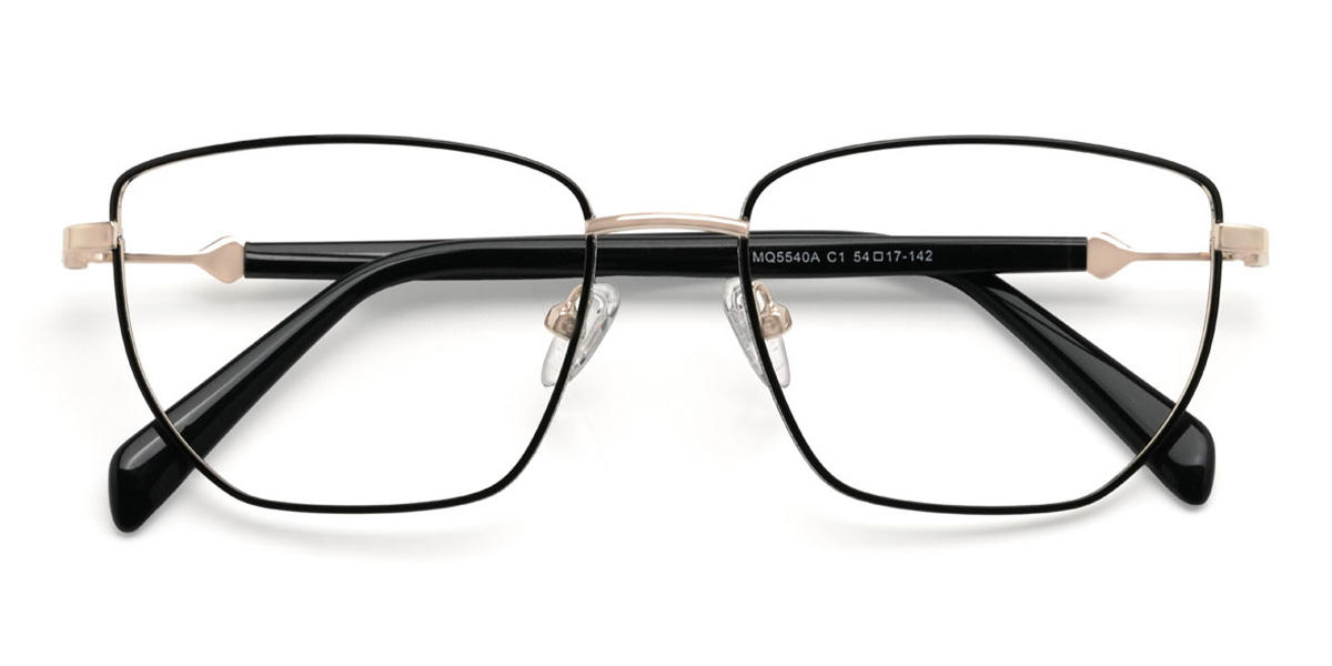 Preto Everlee Óculos - Rectangle Glasses