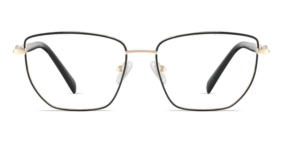 Negro Everlee - Rectangle Glasses