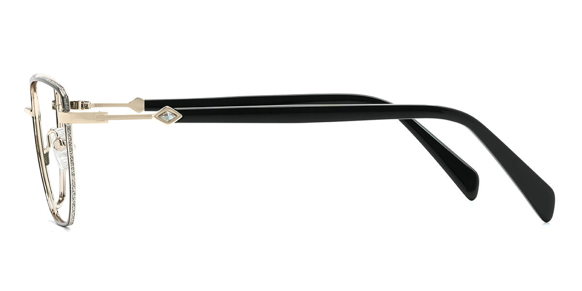 Preto Everlee Óculos - Rectangle Glasses