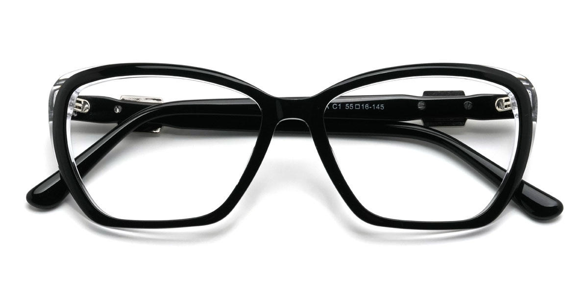 Negro Fulton Gafas - Rectangle Glasses