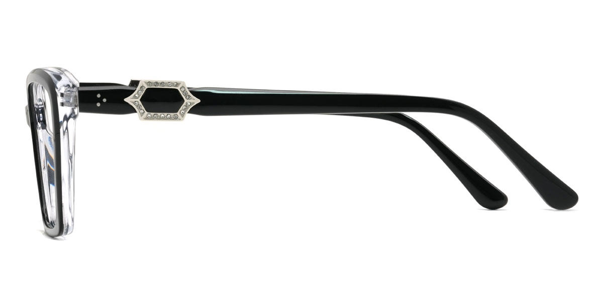 Negro Fulton Gafas - Rectangle Glasses
