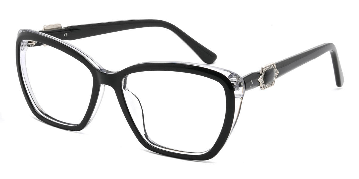 Negro Fulton Gafas - Rectangle Glasses