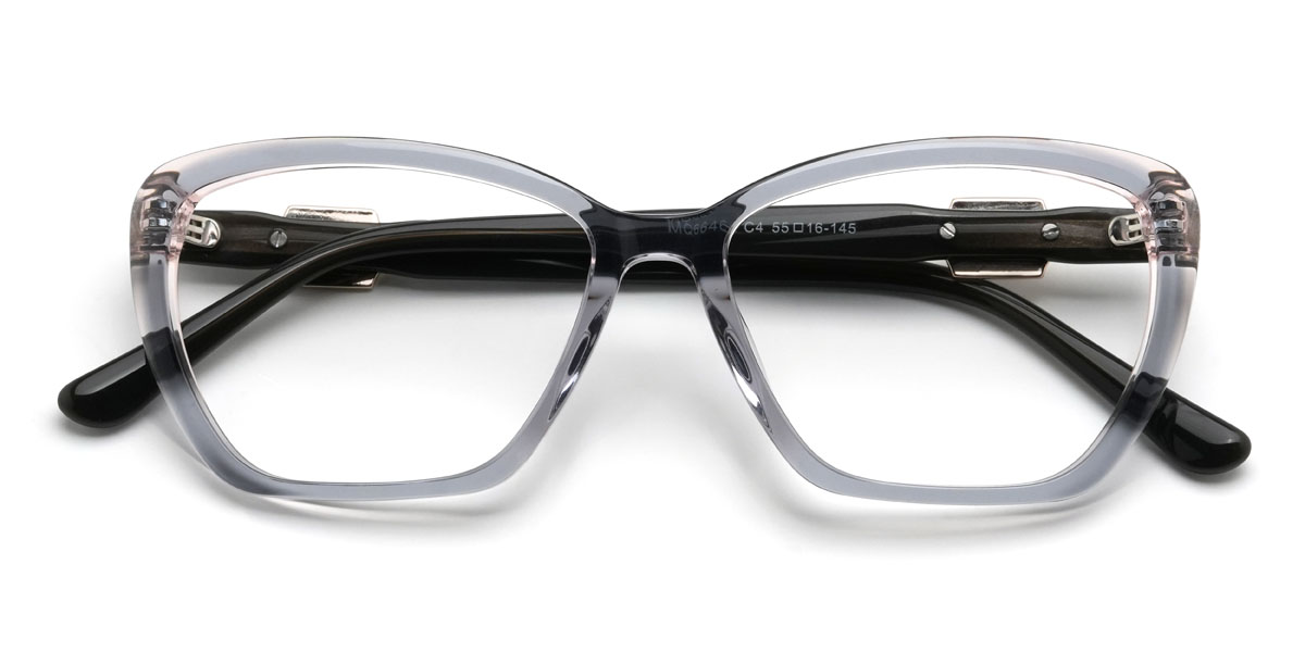 Klar Grau Fulton Brille - Rectangle Glasses