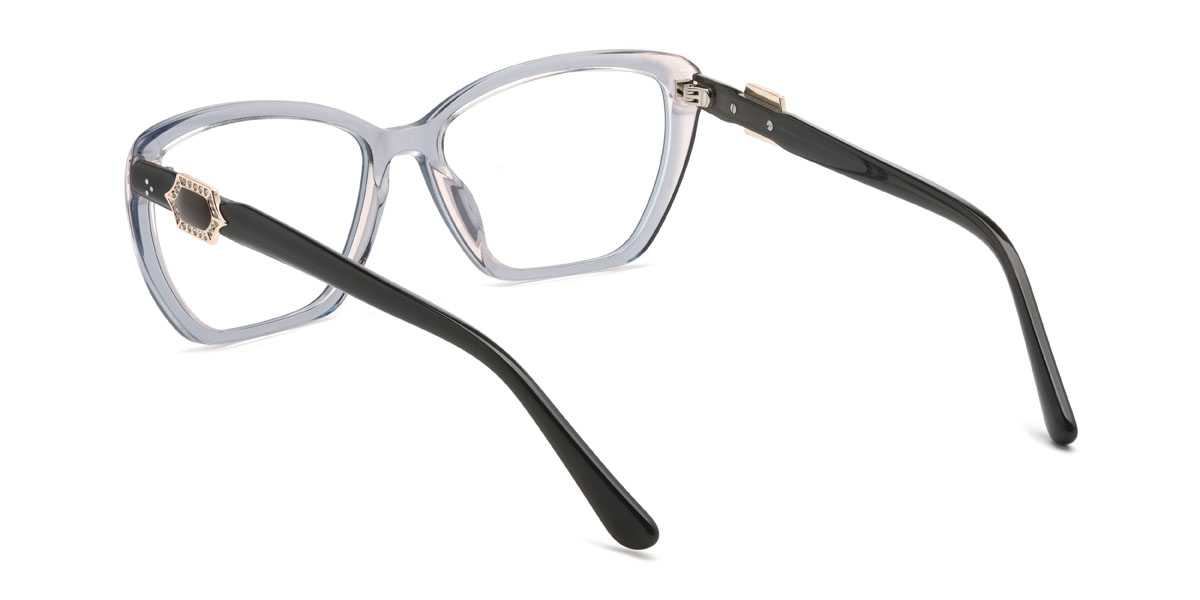 Klar Grau Fulton Brille - Rectangle Glasses