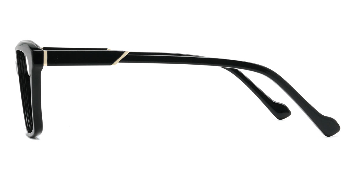 Schwarz Bodie Brille - Rectangle Glasses