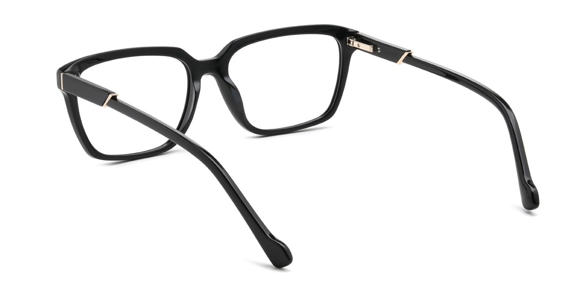 Schwarz Bodie Brille - Rectangle Glasses