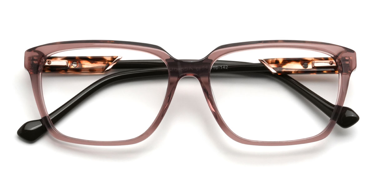 Cassis Lila Bodie Brille - Rectangle Glasses