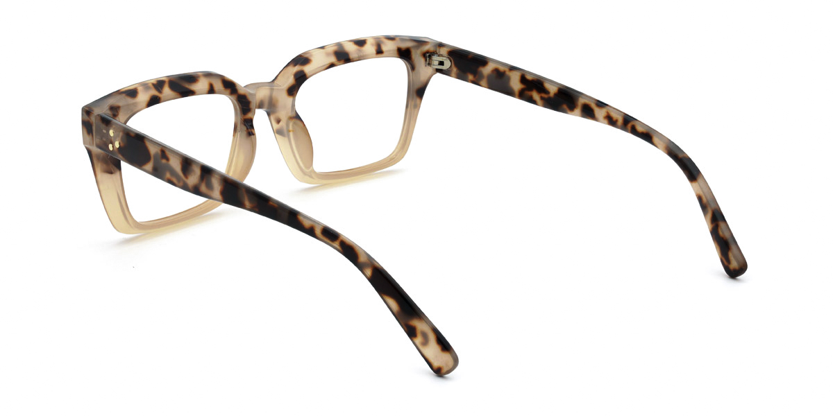 Tortoiseshell Tawny Octave Glasses - Rectangle Glasses