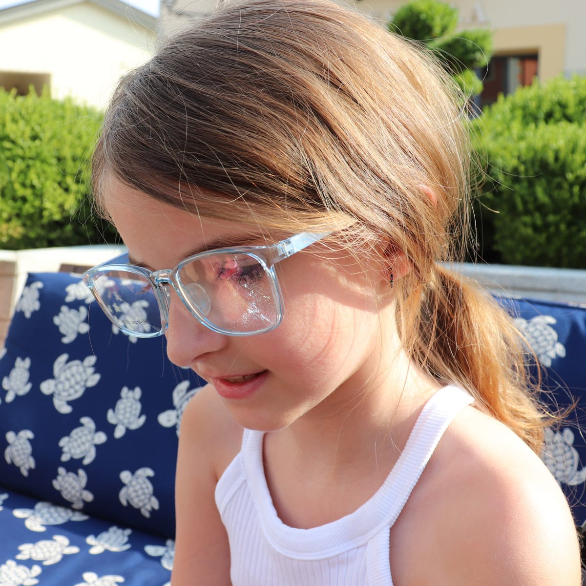 Hellblau Rolando (Age 10-16) Brille - Kids Glasses