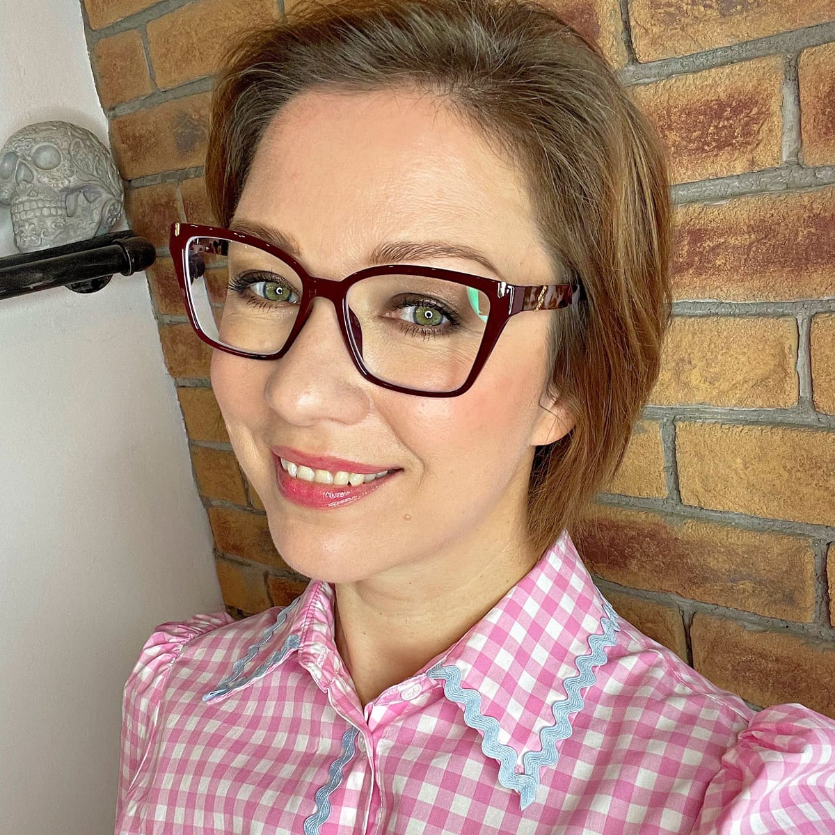 Jujube Rouge Peri Lunettes - Rectangle Clip-On Sunglasses