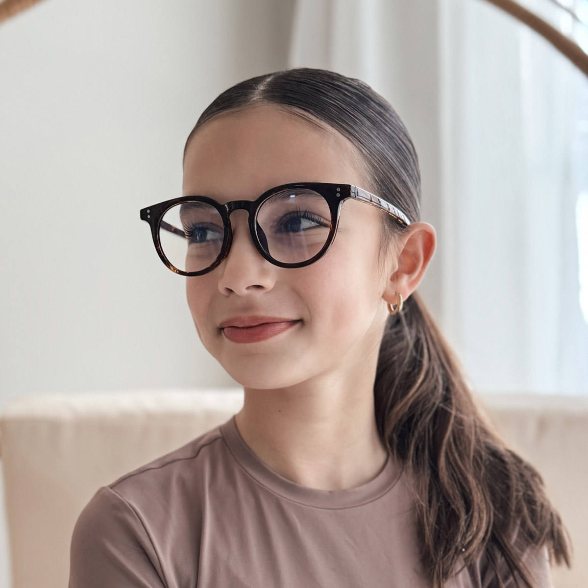 Tortoiseshell Makenna (Age 10-16) Glasses - Kids Glasses