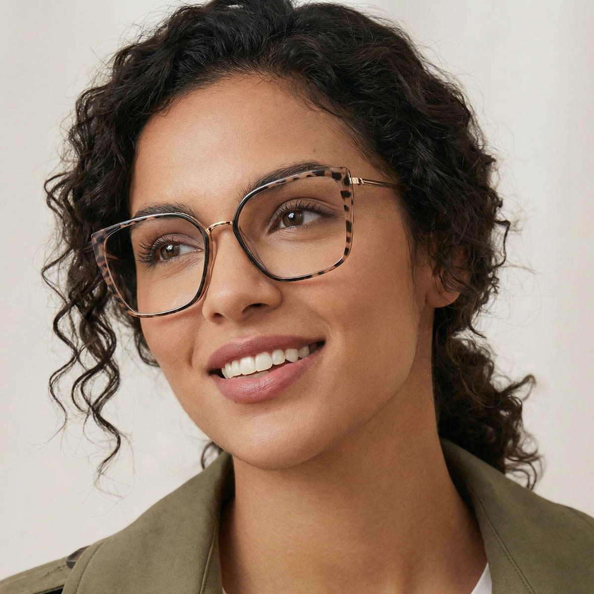 Marrón Carey Nors Gafas - Square Glasses