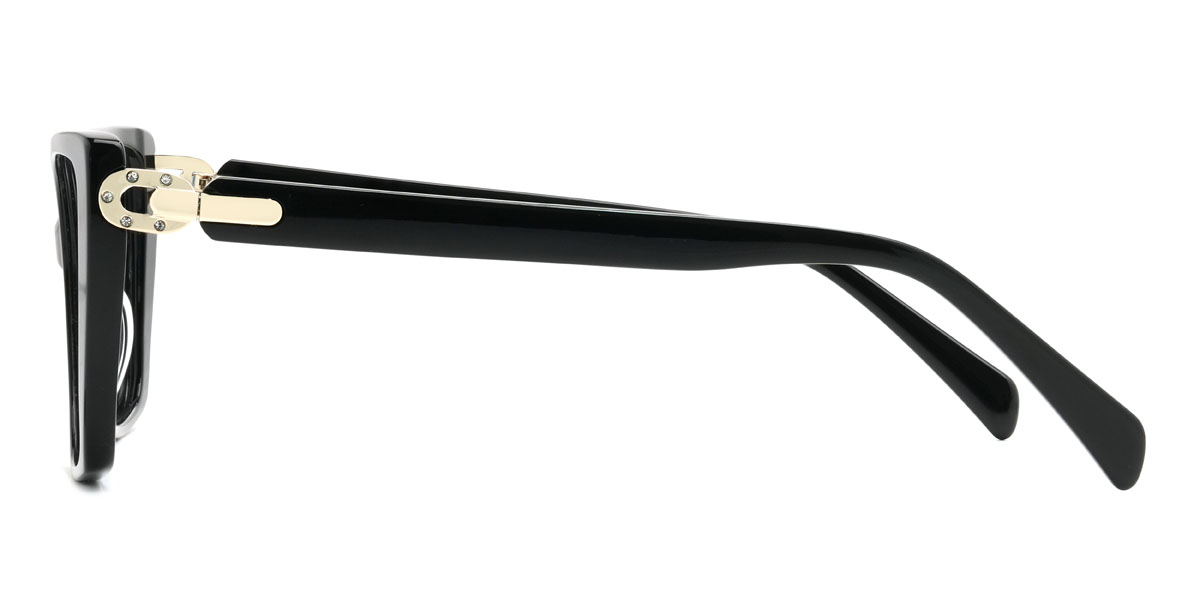 Noir Filomena Lunettes - Rectangle Glasses