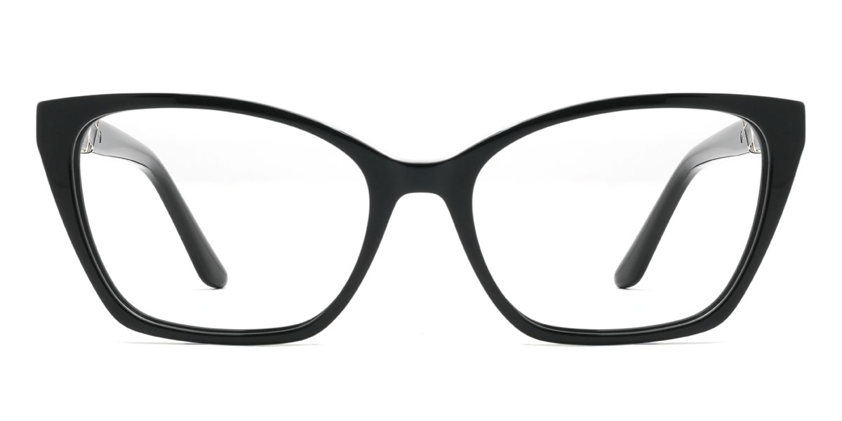 Black Dalida - Cat Eye Glasses