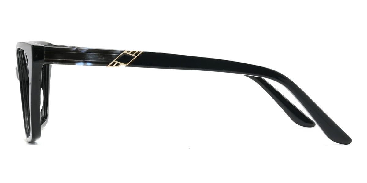 Black Dalida Glasses - Cat Eye Glasses