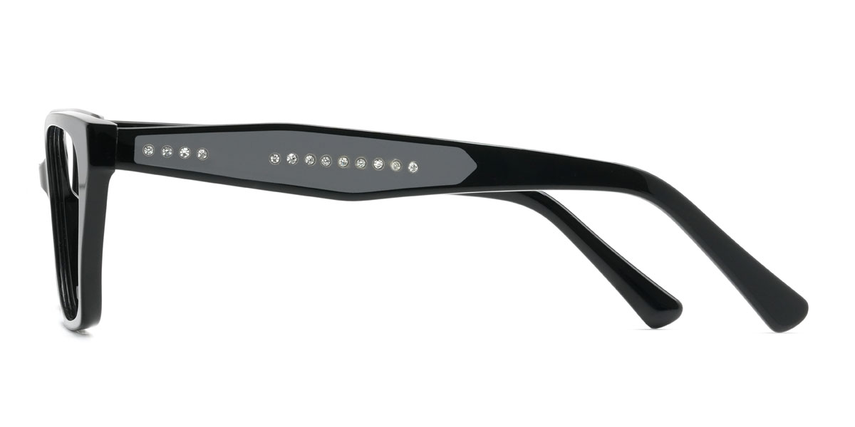 Noir Camilla Lunettes - Cat Eye Glasses