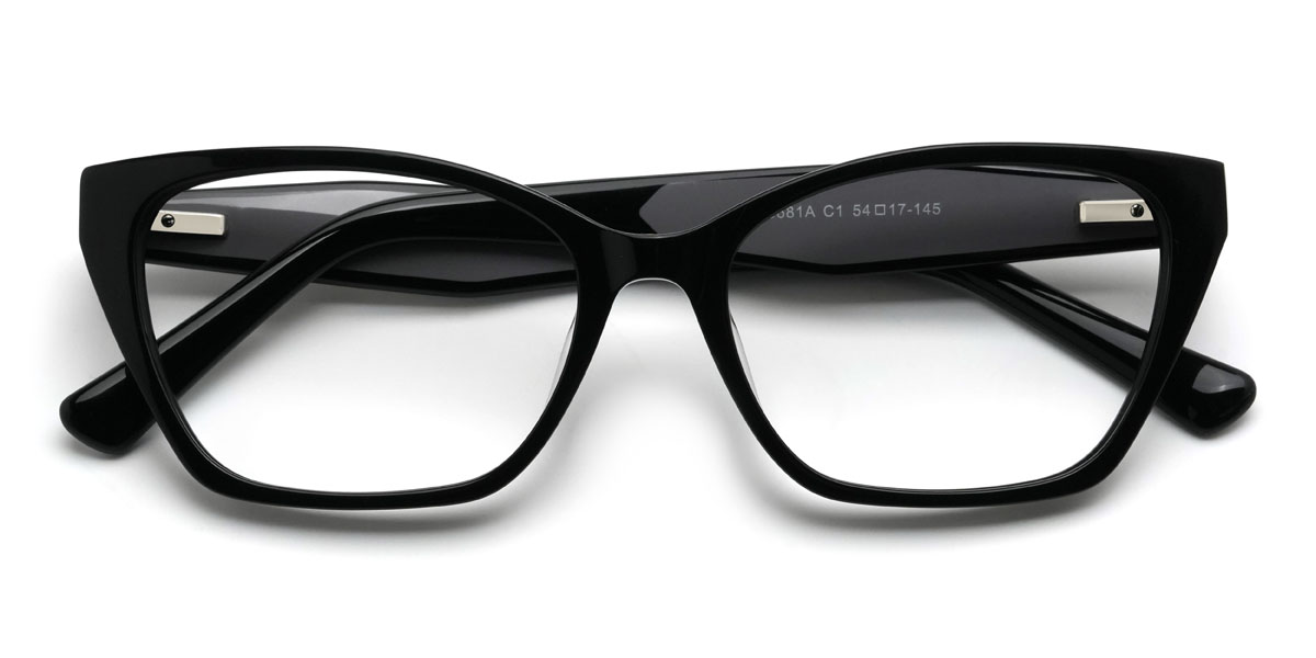 Noir Camilla Lunettes - Cat Eye Glasses
