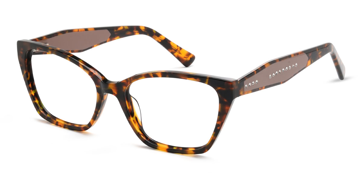 Tortoiseshell Camilla Glasses - Cat Eye Glasses