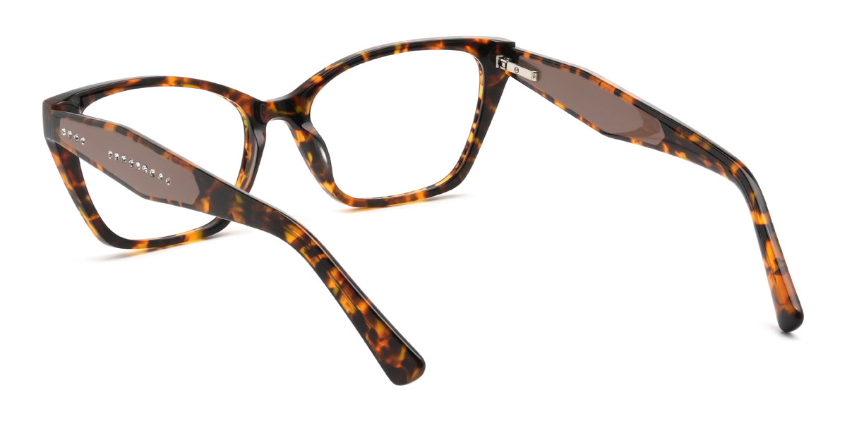 Tortoiseshell Camilla Glasses - Cat Eye Glasses