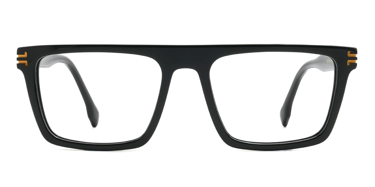 Fekete Bader - Rectangle Glasses