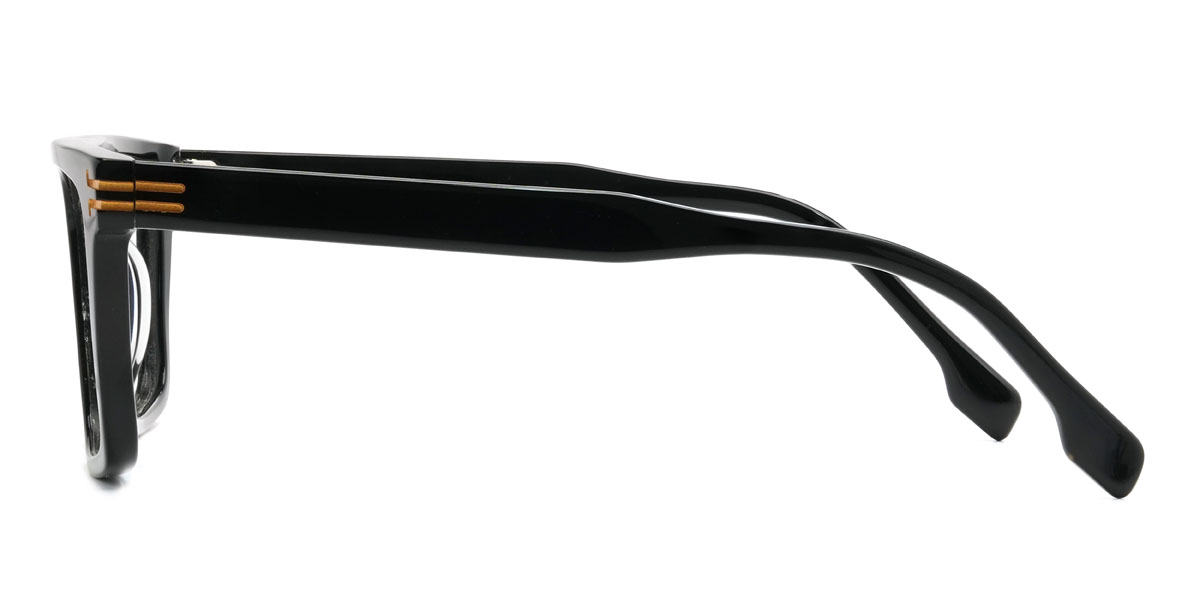 Fekete Bader Szemüveg - Rectangle Glasses