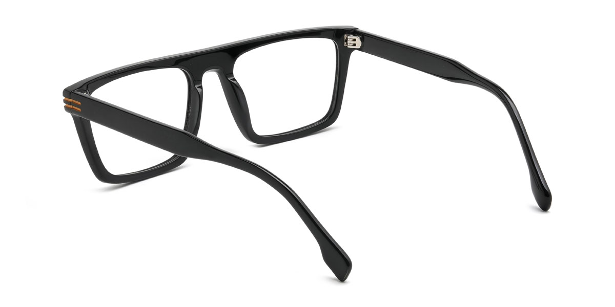 Fekete Bader Szemüveg - Rectangle Glasses