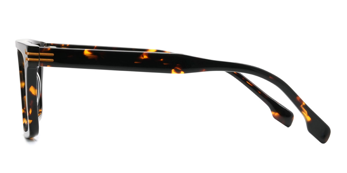 Tortoiseshell Bader Glasses - Rectangle Glasses