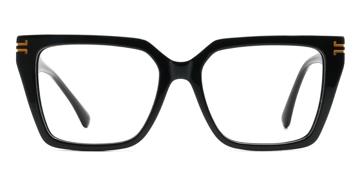 Fekete Widad - Rectangle Glasses