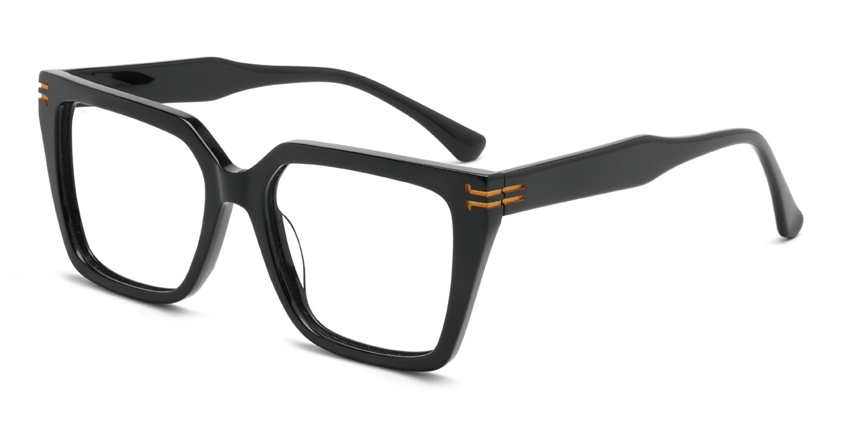 Fekete Widad Szemüveg - Rectangle Glasses