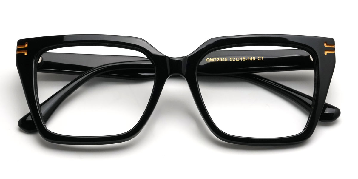 Fekete Widad Szemüveg - Rectangle Glasses