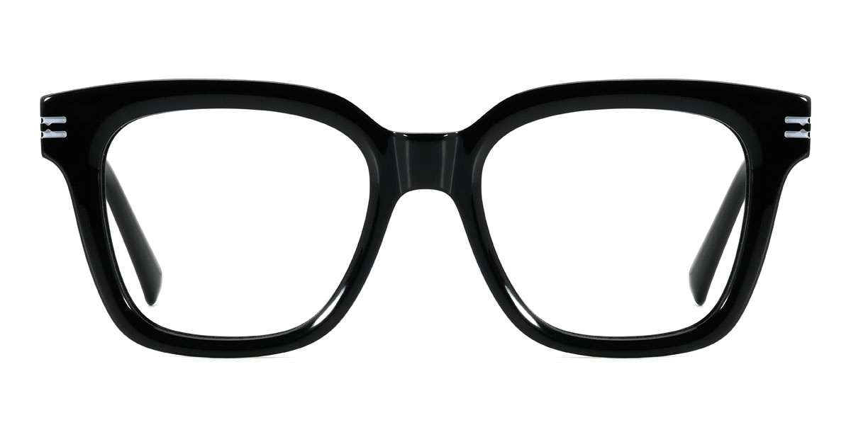 Fekete Abdulaziz - Square Glasses