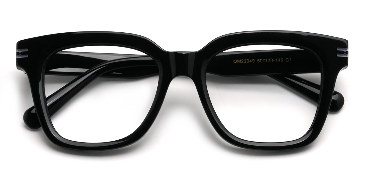 Fekete Abdulaziz Szemüveg - Square Glasses