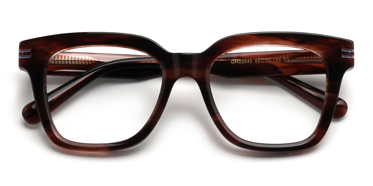 Woodgrain Abdulaziz Lunettes - Square Glasses