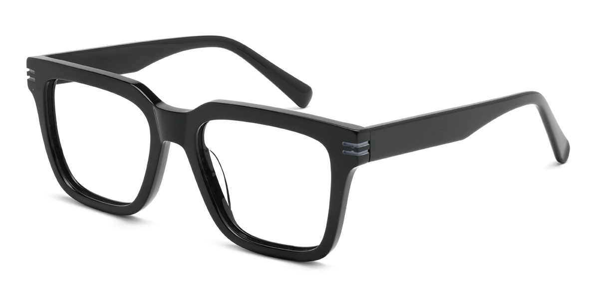 Noir Giuliano Lunettes - Rectangle Glasses