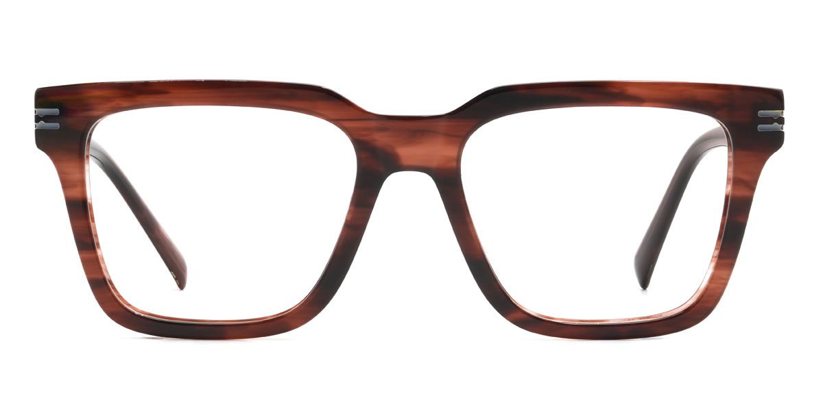 Woodgrain Giuliano - Rectangle Glasses