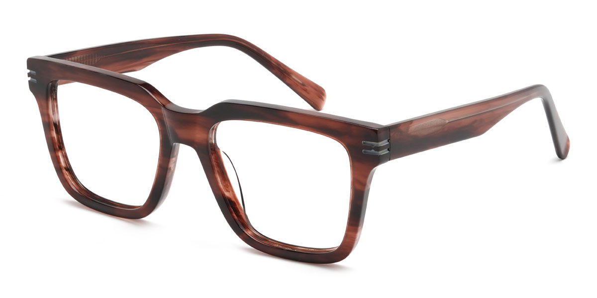 Woodgrain Giuliano Szemüveg - Rectangle Glasses