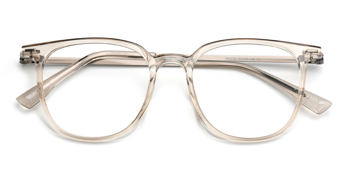 Gris clair Francisco Lunettes - Oval Glasses