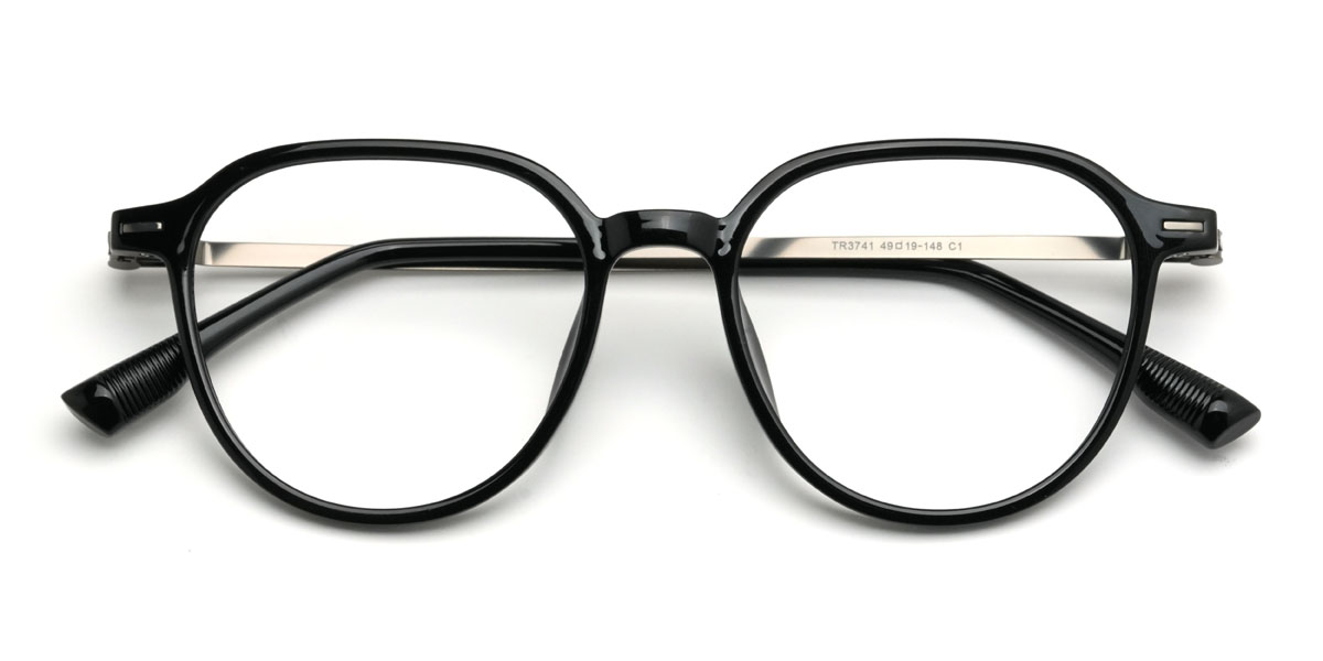 Noir Aishah Lunettes - Oval Glasses