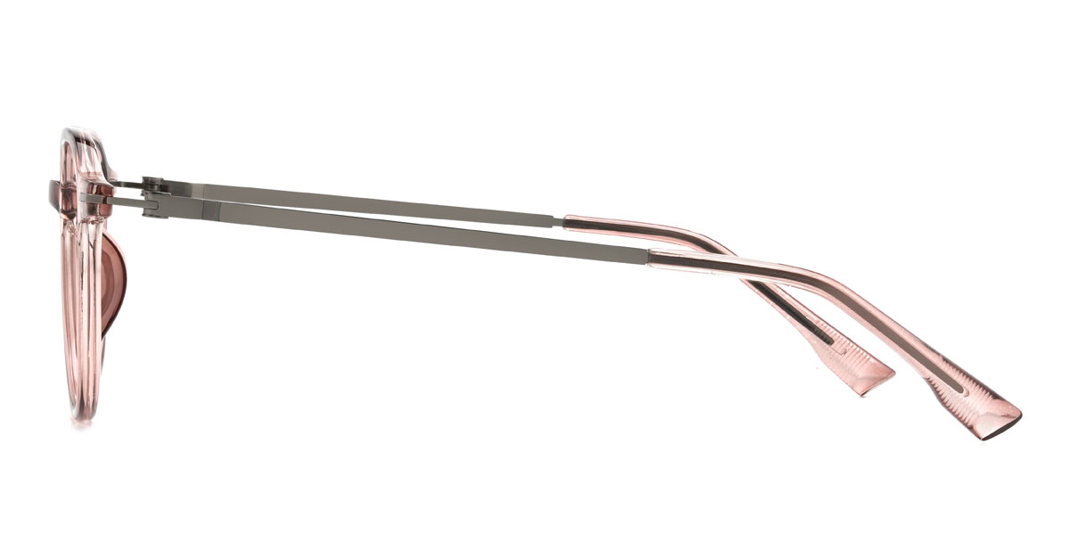 Light Pink Aishah Glasses - Oval Glasses